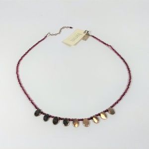 Lovely Delicate Light Violet Bead with Silver Drop